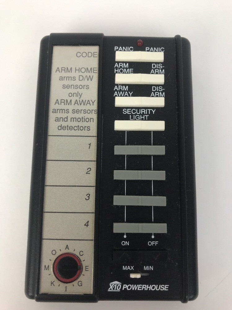  Security  Home Automation Remote Control X-10 POWERHOUSE SH624 RF Tested Works
