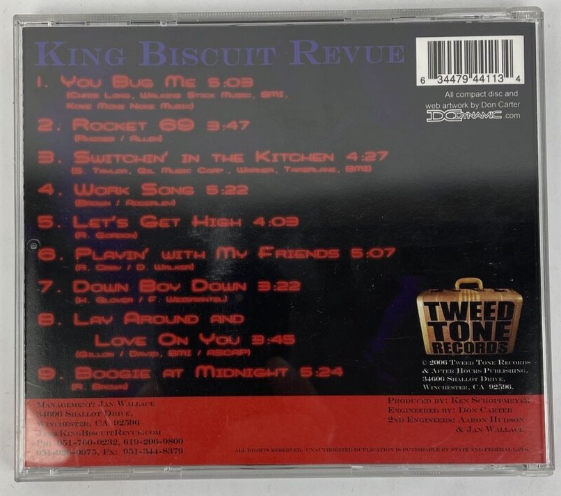 Jumpin' at Midnight by King Biscuit Revue  Digital Audio CD | 2006 Tweed Tone JK