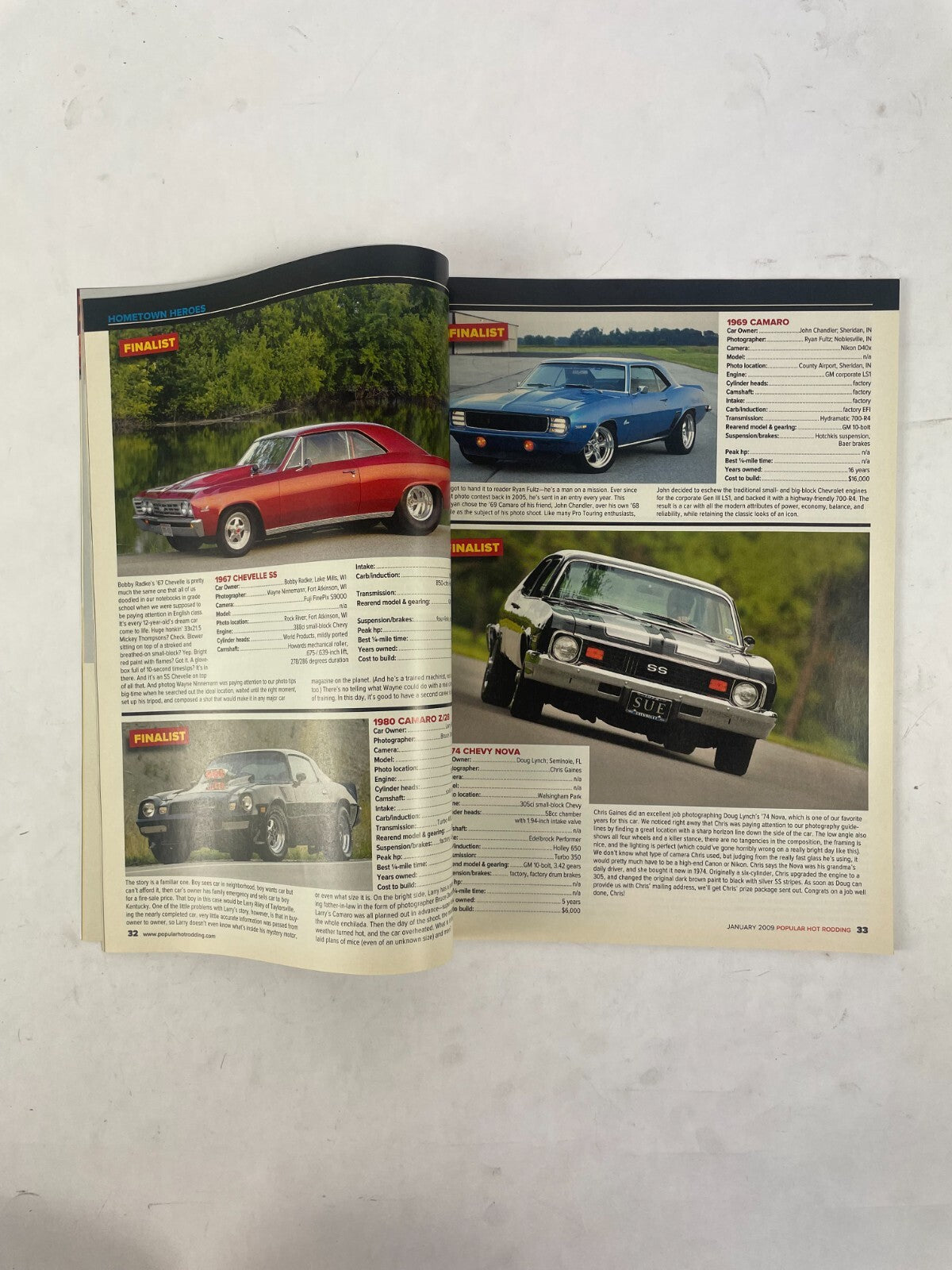 January 2009 Hot Rodding Magazine Real world Rides 46 Cars! Is Yours Inside? Gas