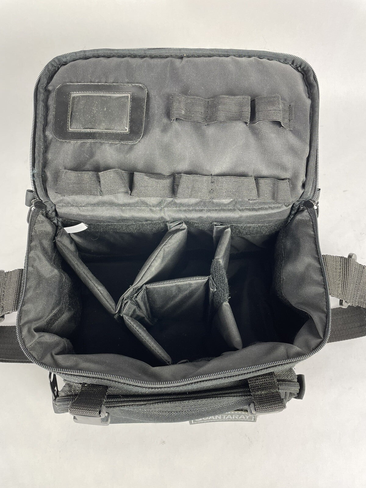 Quantaray Black Canvas Camera Camcorder Carry Shoulder Bag