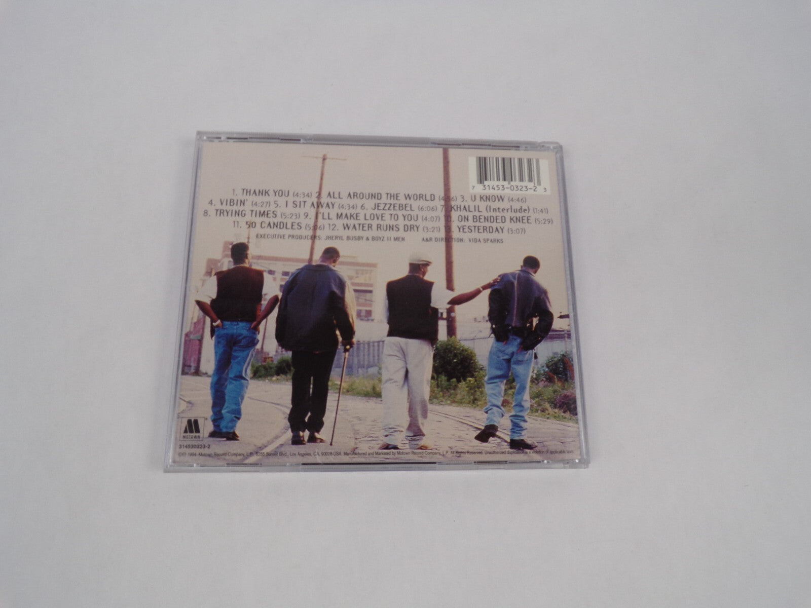 Boyz Men II Thank You All Around The World U Know Vibin I Sit Away JezzebelCD#63