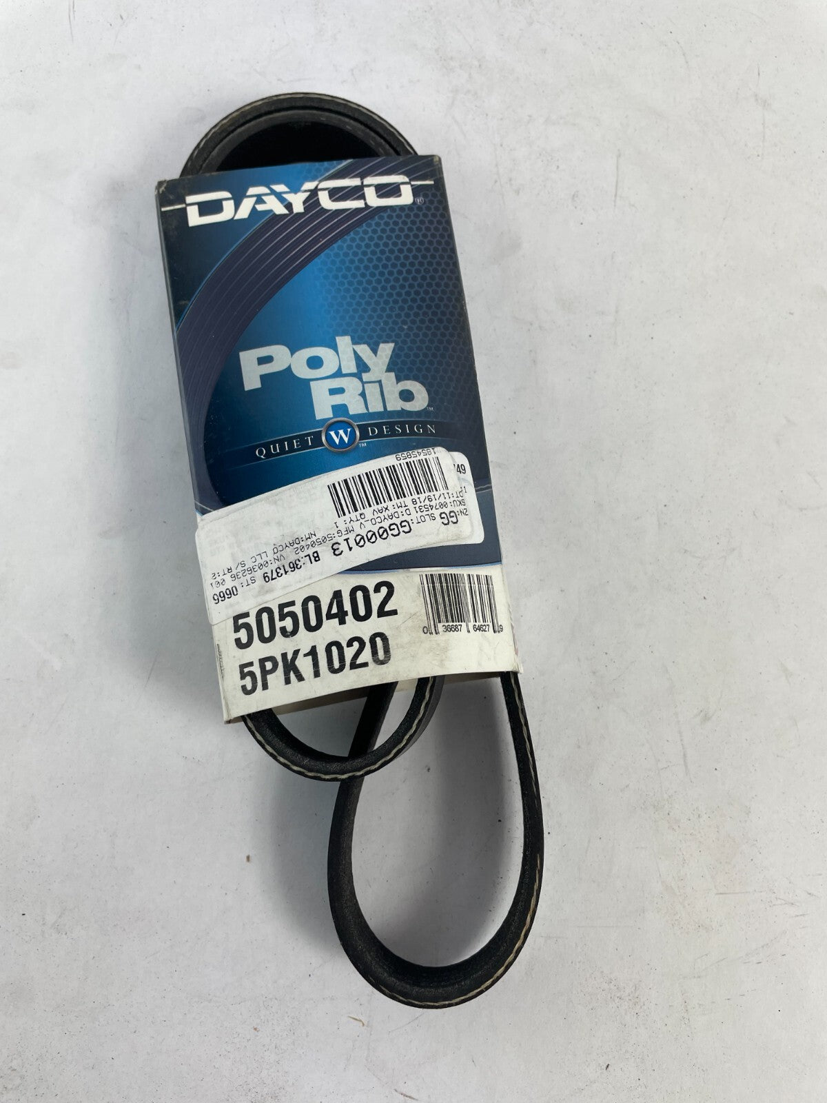 OEM Dayco Poly Rib 5050402 5PK1020 Check Belt Tensioner A11