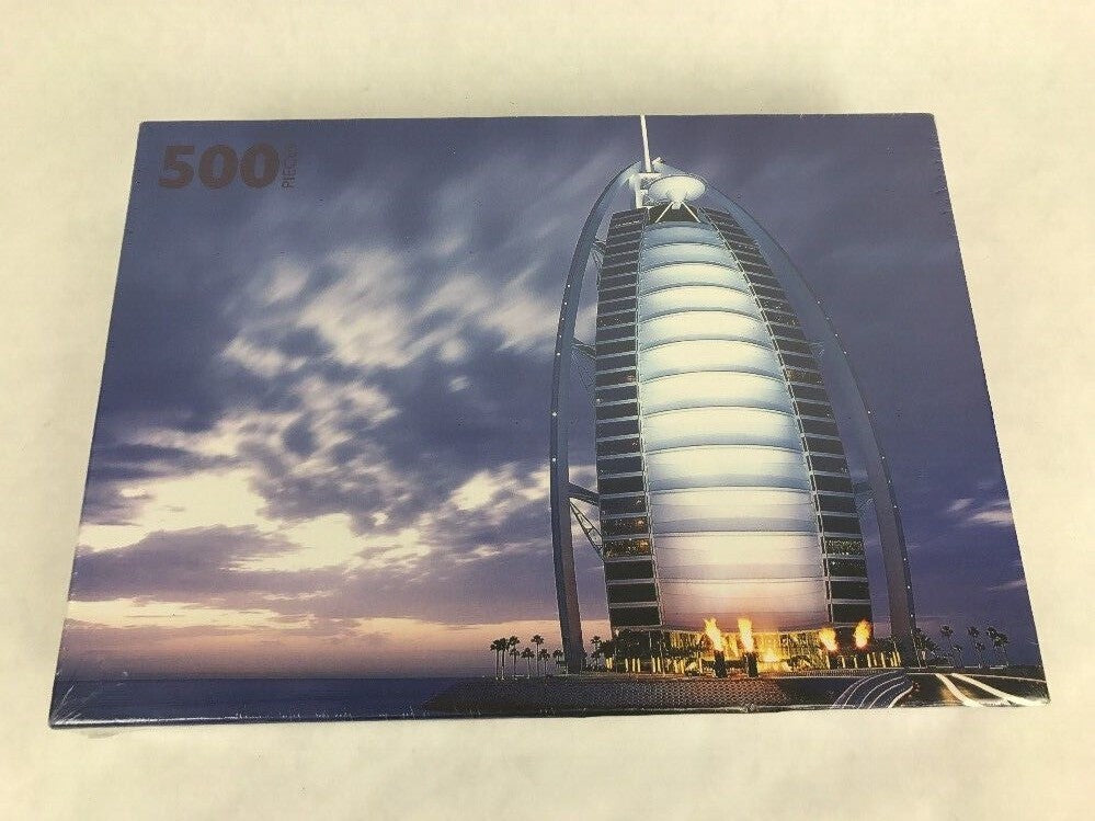 Dubai Hotel Jigsaw Puzzle -Complete, NEW - 500 Pieces