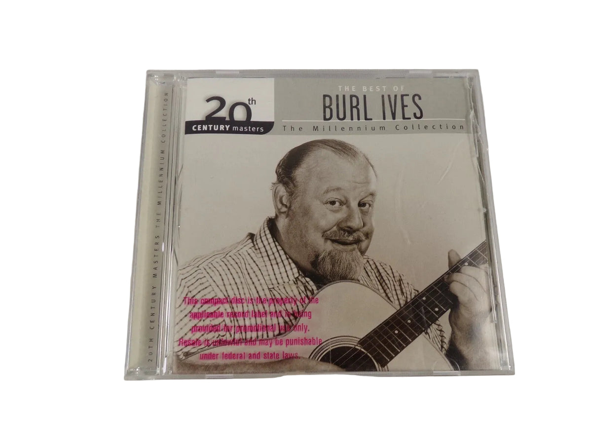 The Best Of Burl Ives The Millenium Collections A Little Bitty Tear Funny CD#22