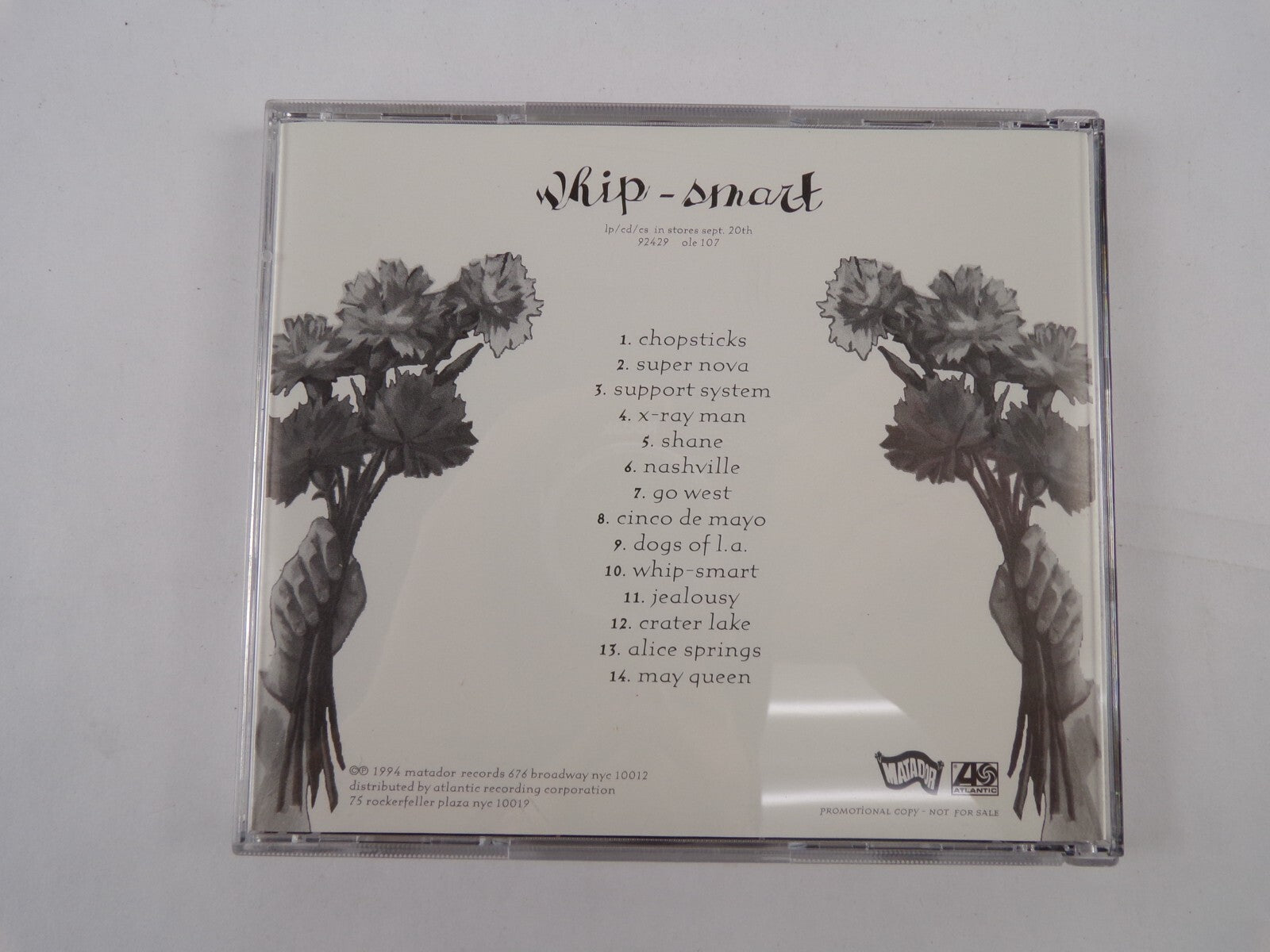Liz Pair Whip Smart CD #18