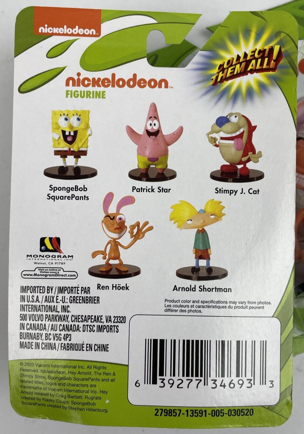 New Nickelodeon Ren Höek & Stimpy J. Cat Figurines Set REN & STIMPY Cake Toppers