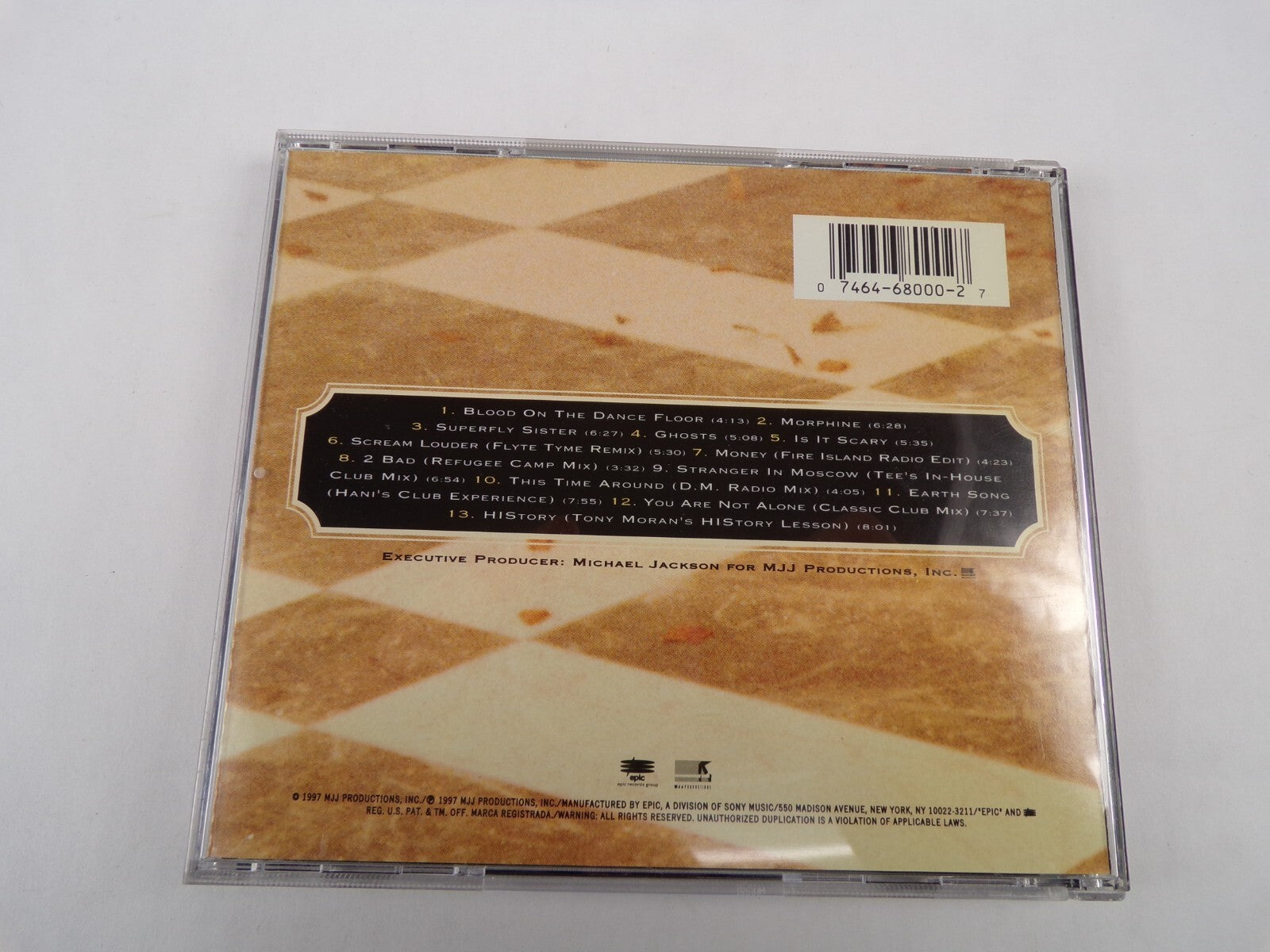 Blood On The Dance Floor History In The Mix Michael Jackson Morphine CD#58