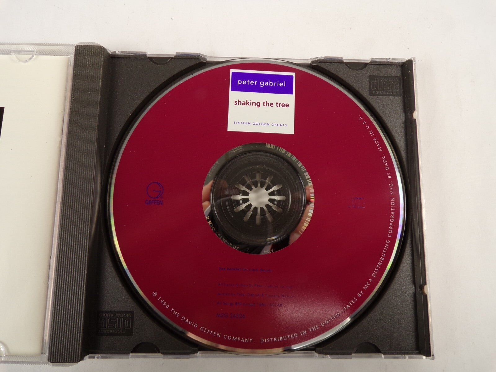 Peter Gabriel Shaking The tree Sixteen Golden Greats CD#54