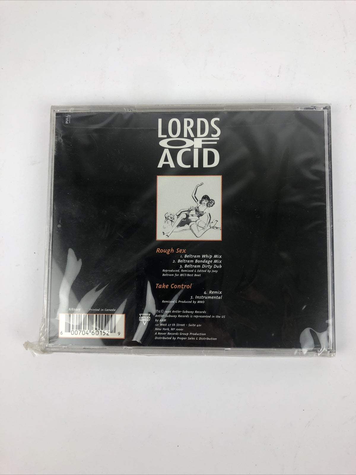 Lords of Acid - Rough Sex CD Single Antler Subway Records - Brand New Sealed #5