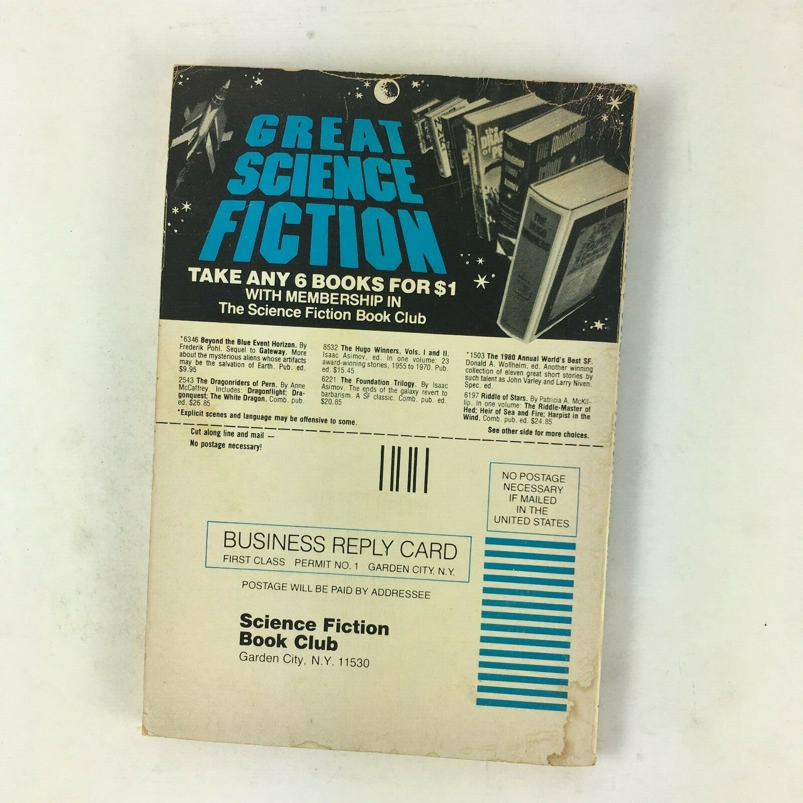 December 1980 Isaac Asimov's Science Fiction Magazine Gene Wolfe Barry B
