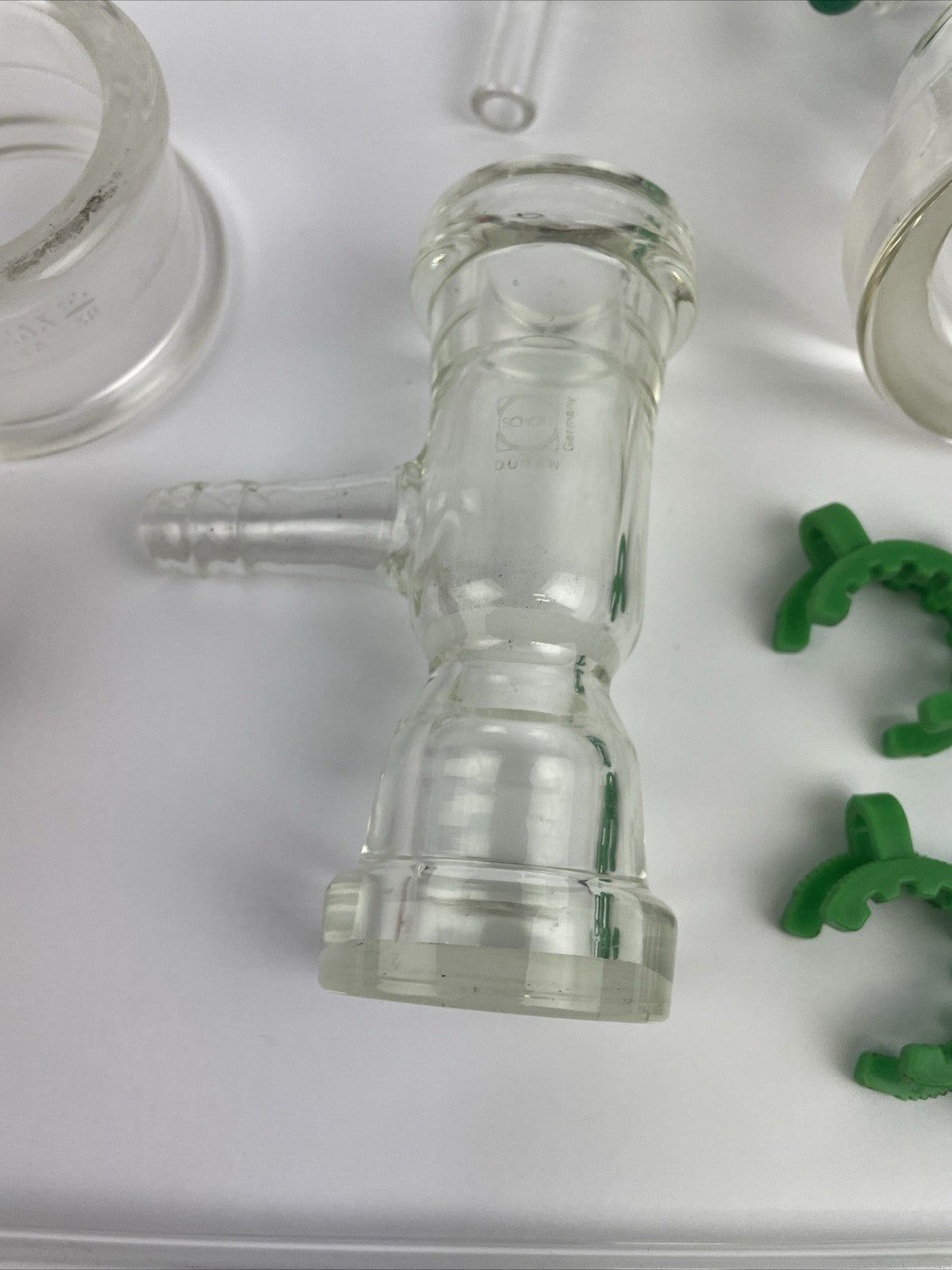 Schott Duran Glass Lab QVF Duran BORO3.3 Glass Funnel Beaker Stop Assorted LOT