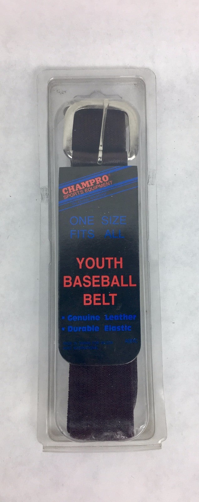 Champro Adjustable Baseball Softball Belt 1.5" Wide  Adult or Youth Belt Maroon