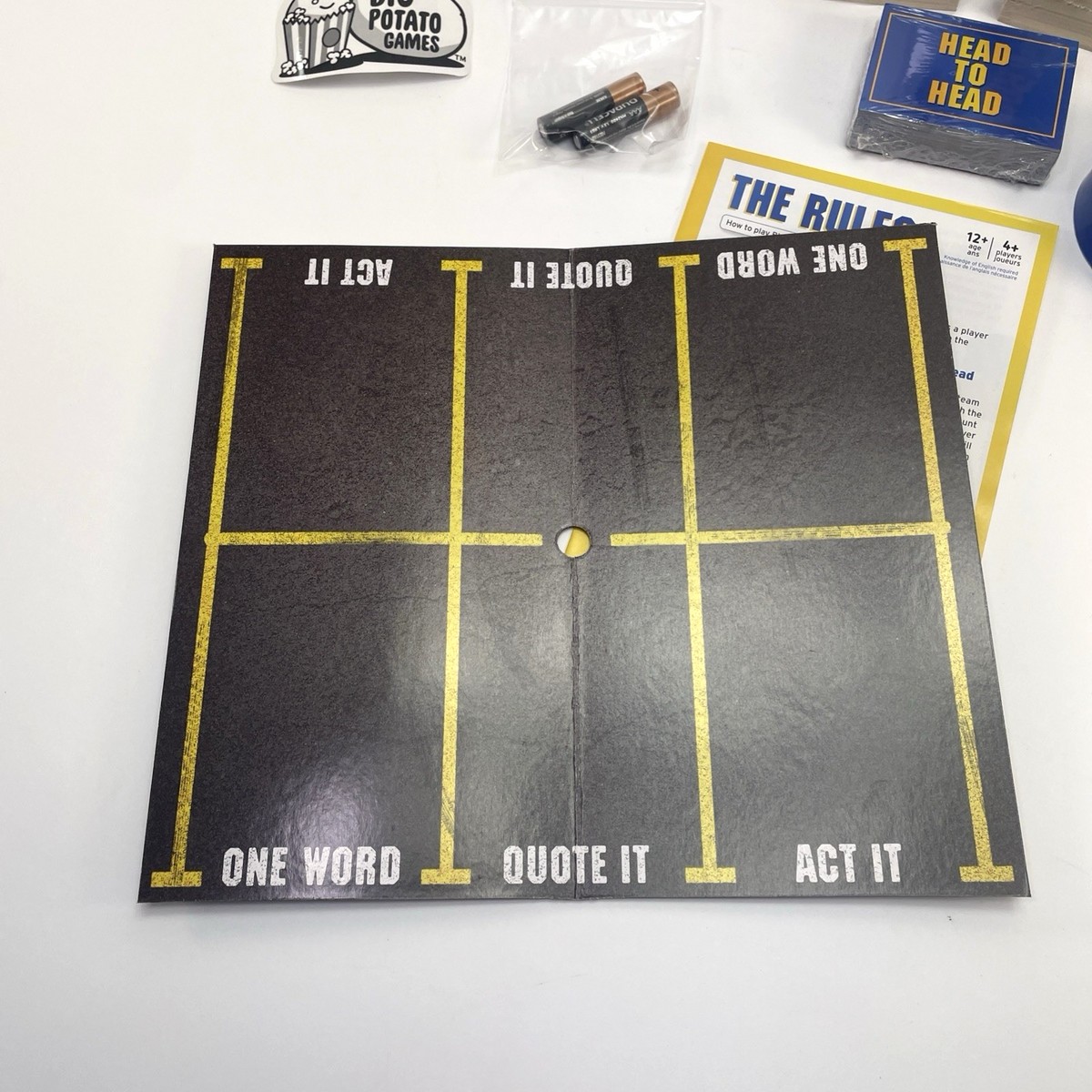 Blockbuster Party Game Movie TV Theme Complete Set Big Potato Batteries Included
