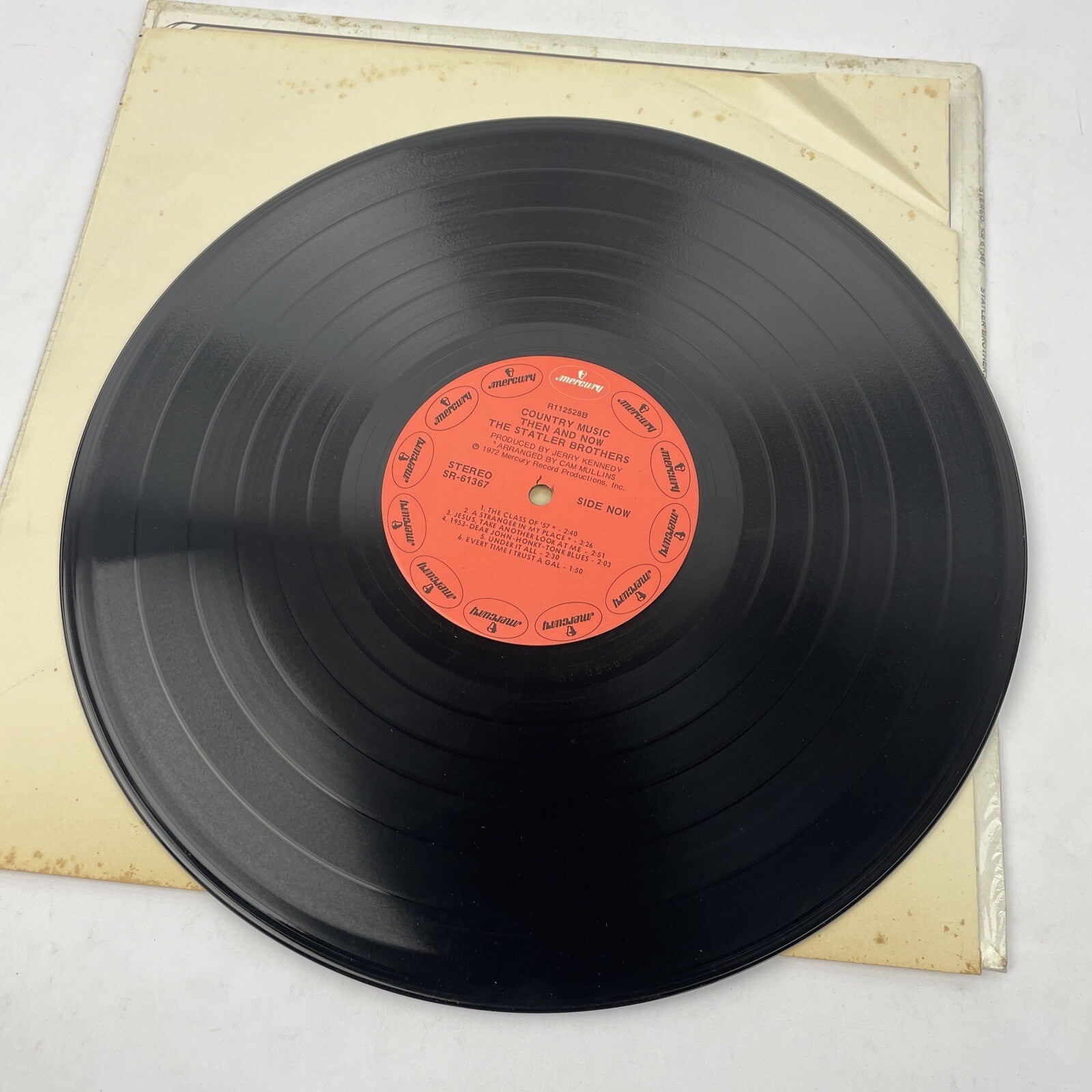 STATLER BROTHERS : country music " then and now " MERCURY 12" LP Vinyl 33 RPM