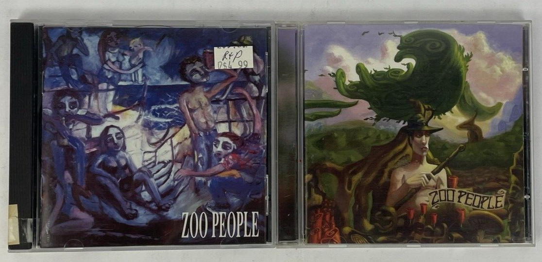 2 x  " Zoo People " Digital Audio CD, Self Titled 1994, Sage 1997 LA Jam Band