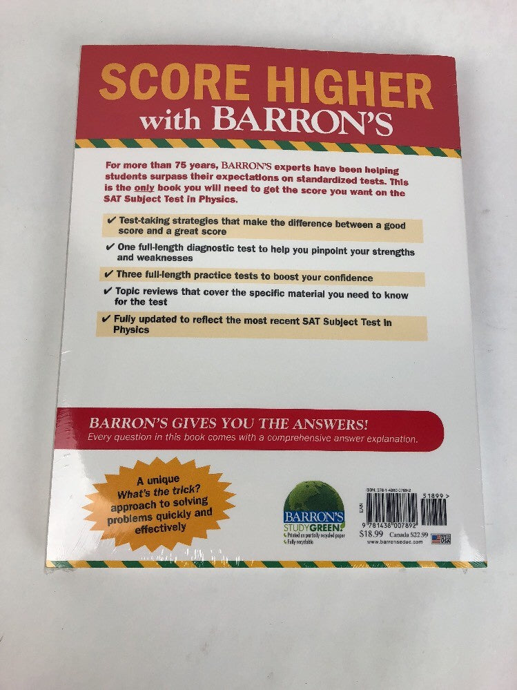 Barron's SAT Subject Test: Physics, 2nd Edition Extremely Fast Ship