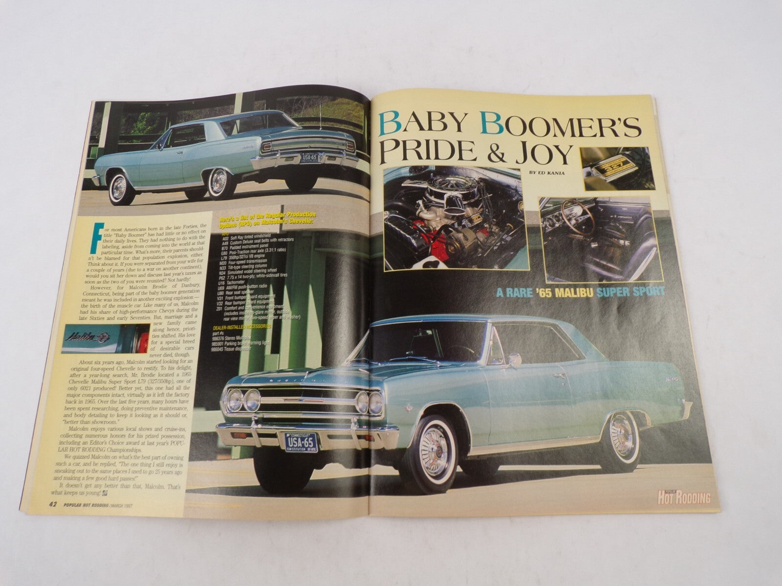 March 1997 Hot Rodding Magazine Tube-Frame Tricks For Doorstammers 1997Corvette