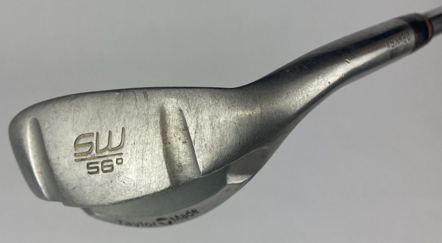 TaylorMade Point & Shoot 56º Sand Wedge Rifle Steel RH Golf Club Original Grip
