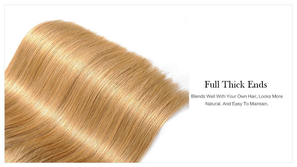 Brand New 100% Human Hair Extension Size 12" Brownish A3