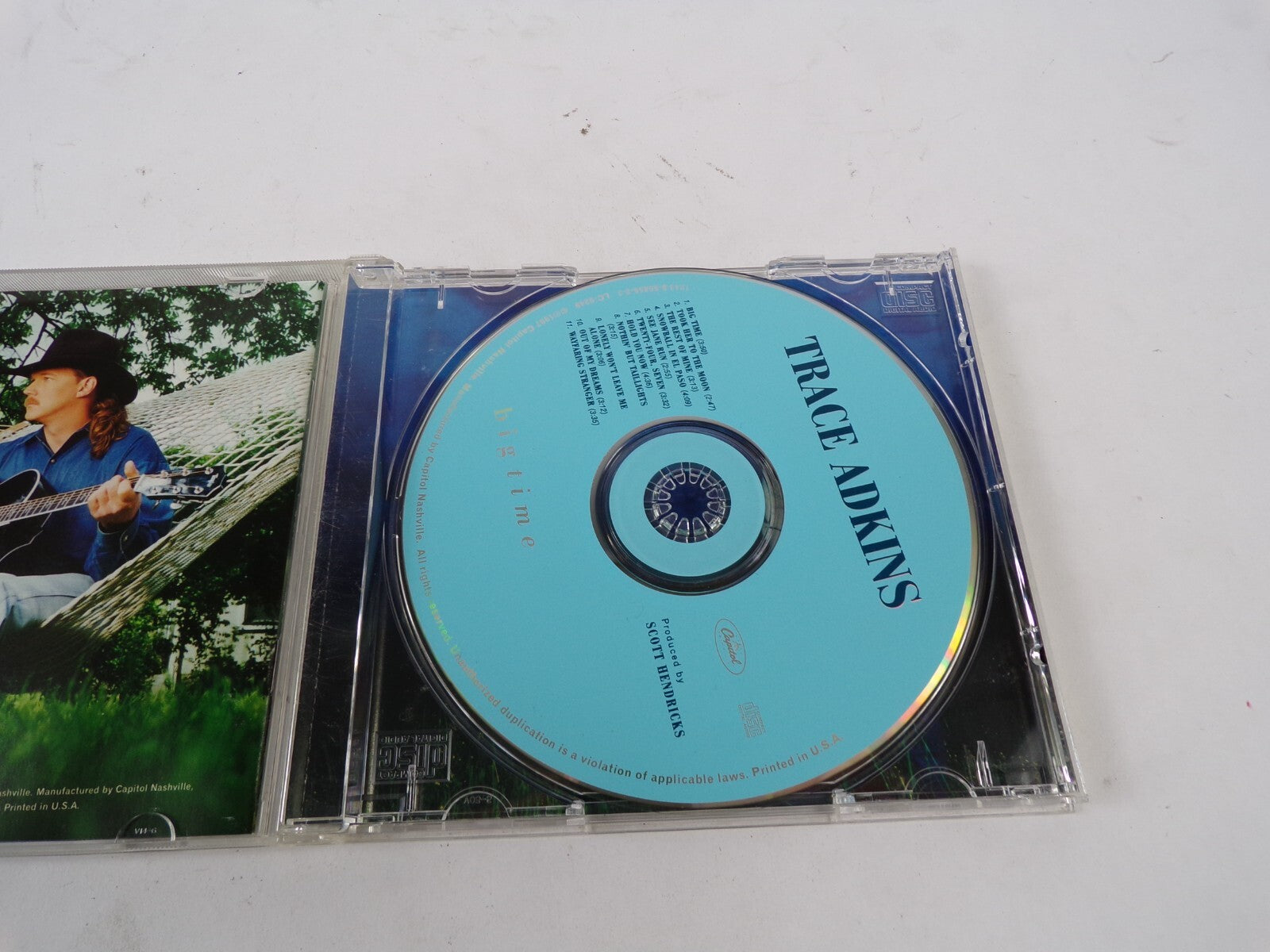 Trace Adkins Bigtime Scott Hendricks Big Time Took Her To The Moon See Run CD#16