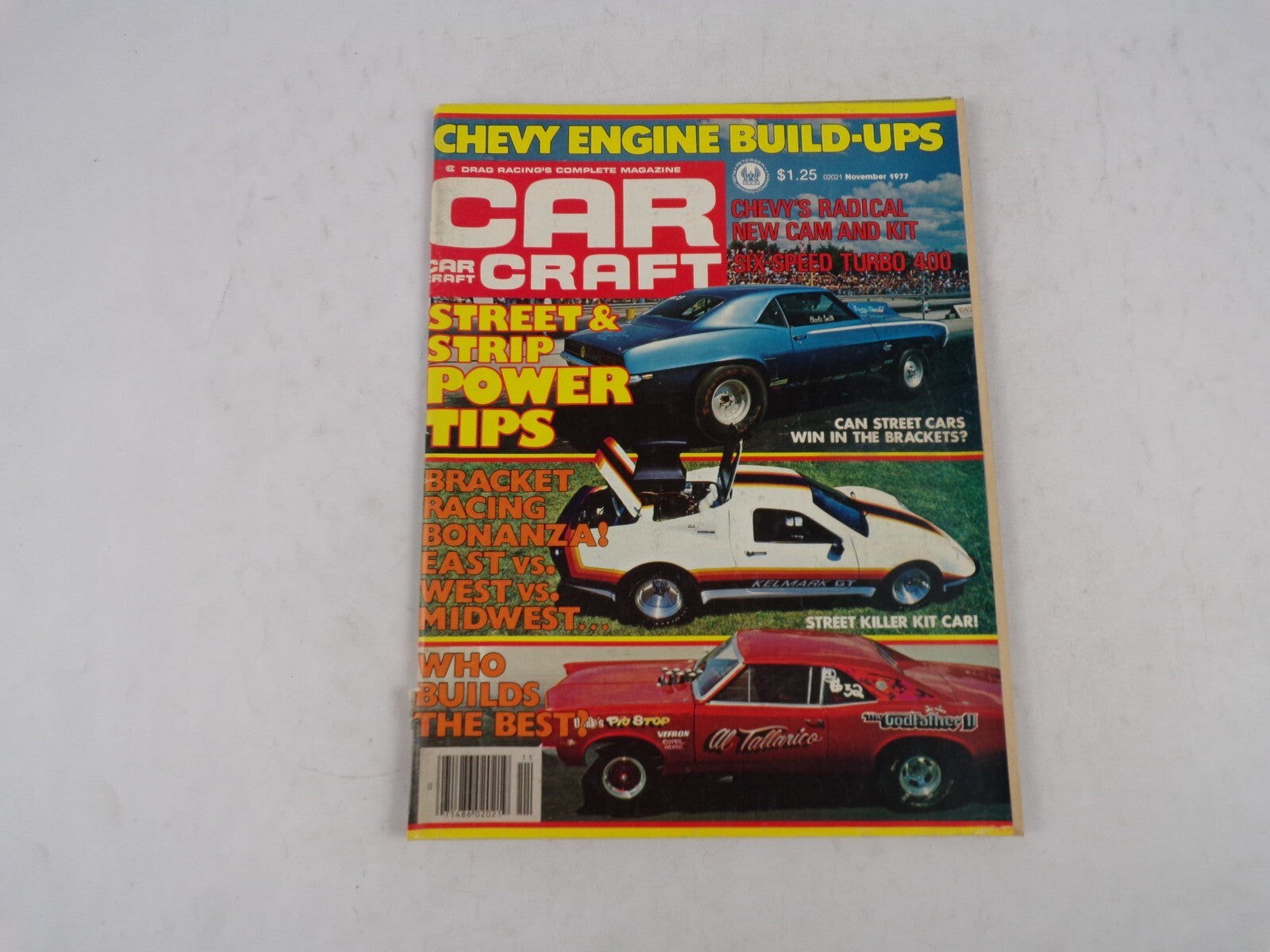 November 1977 Car Craft Street & Strip Power Tips Chevy Engine Build-Ups Chevy's