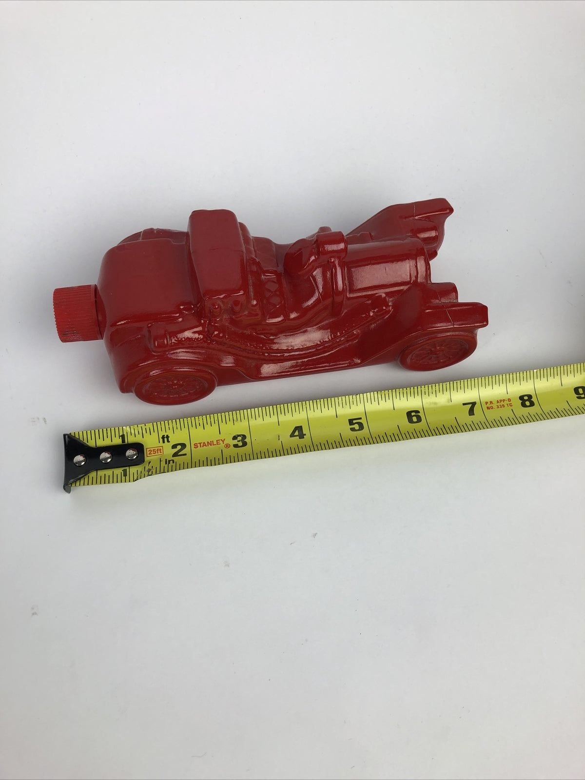 VINTAGE RARE AVON MODEL A CAR  AFTERSHAVE Wild Country BOTTLE empty RED