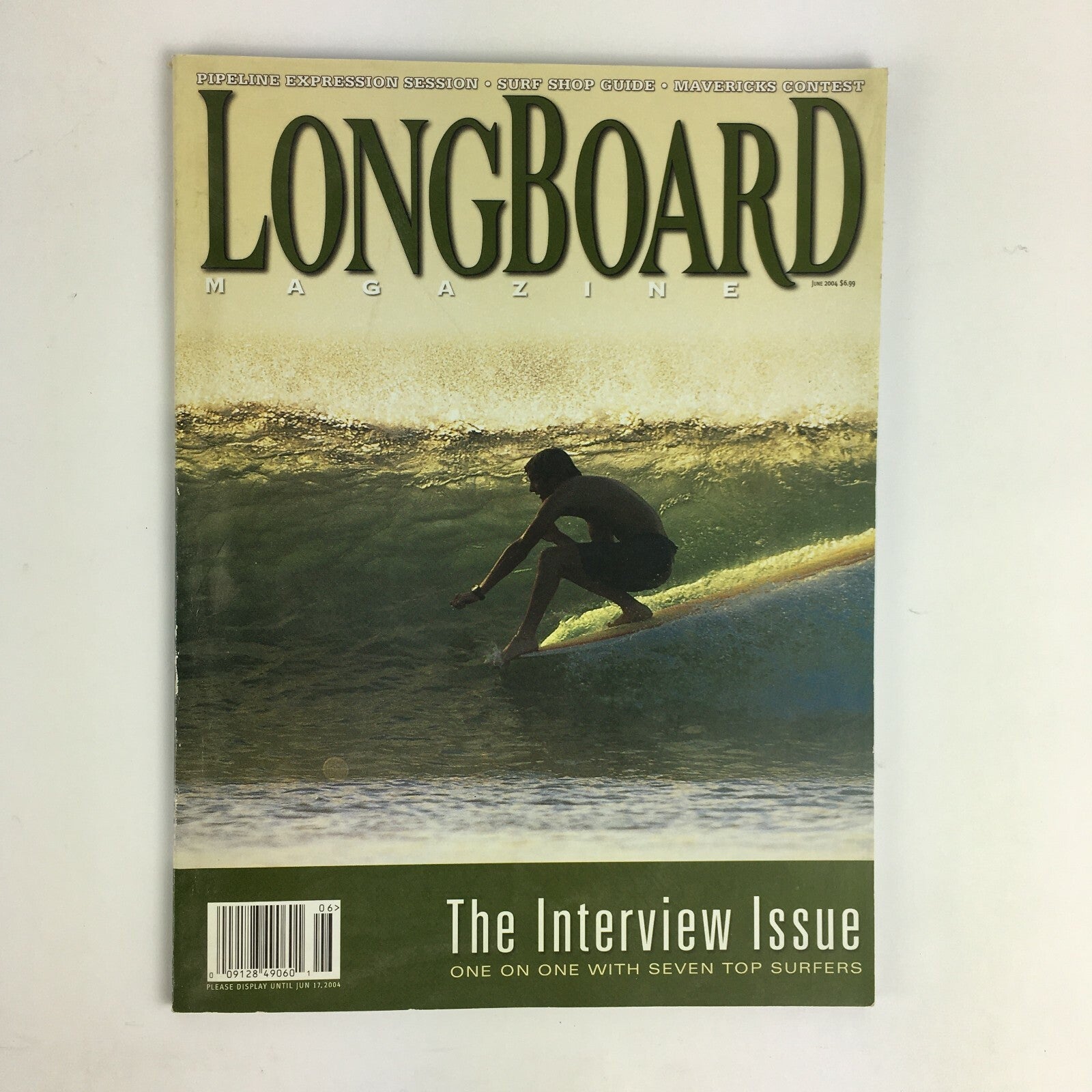 June 2004 Longboard Magazine The Interview Issue Pipeline Expression Session 