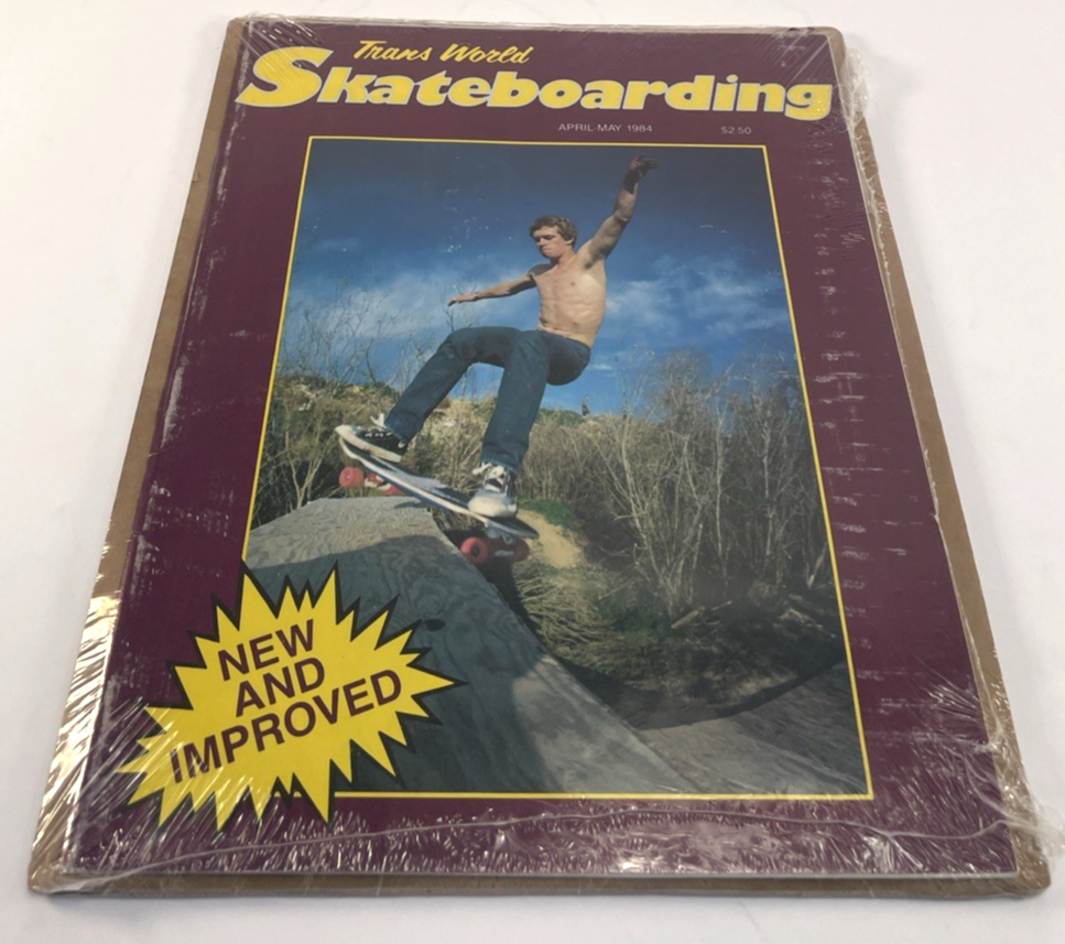 Vintage Transworld Skateboarding Magazine April - May 1984 ( TransWorld ) VGC