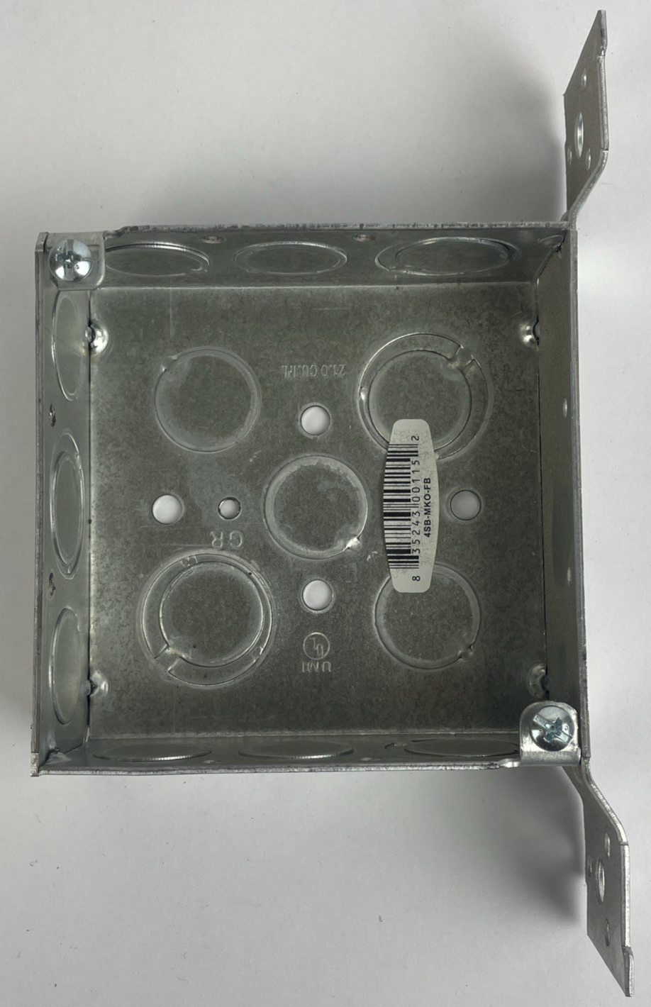 Lot of 6 Orbit 4SB-MKO-FB, 4", Welded, Electrical Junction Box with FB Bracket