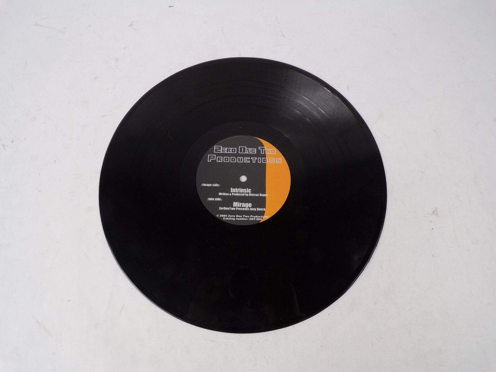 Zero One Two Intrinsic Mirage Vinyl Record
