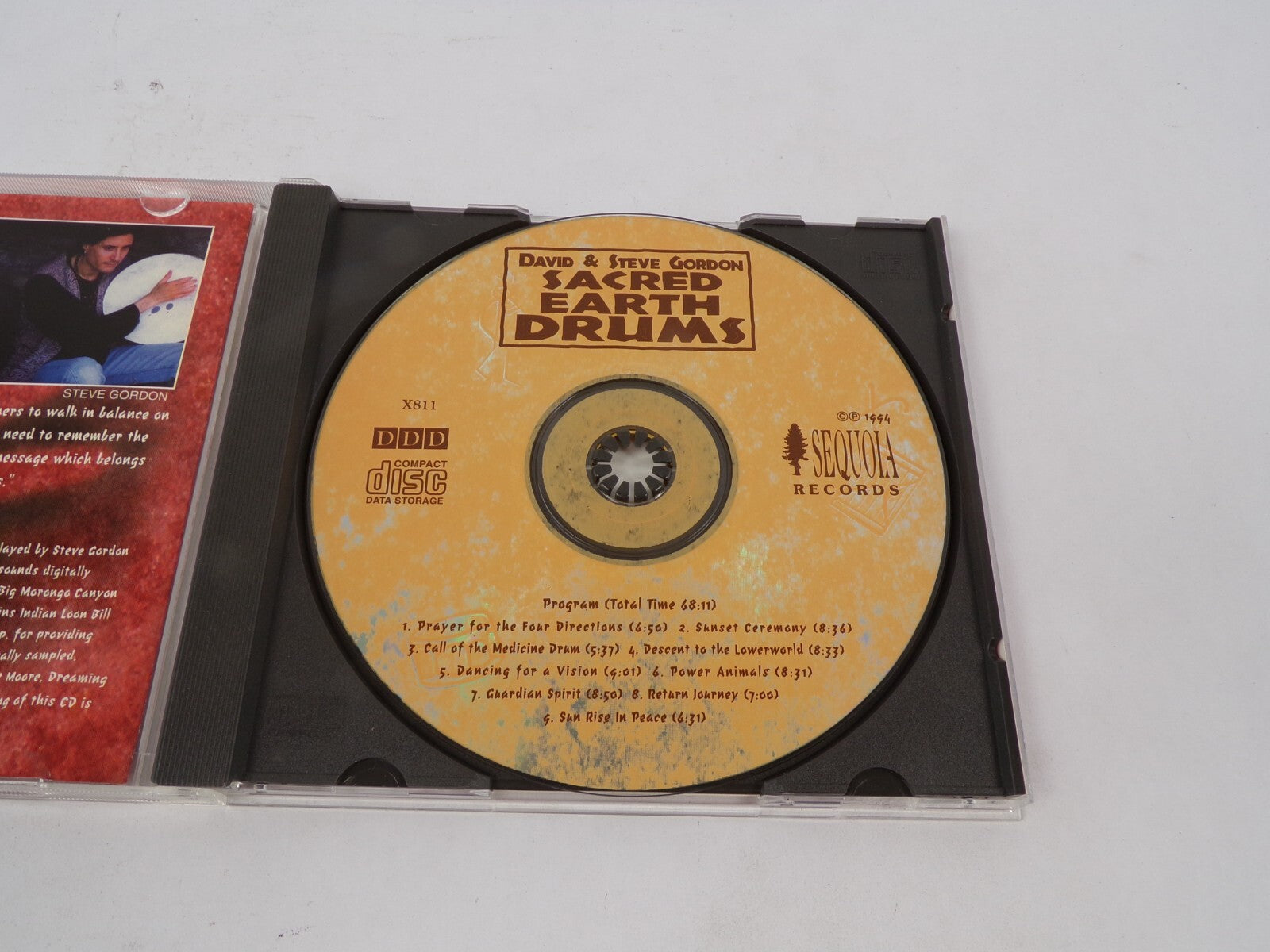 Sacred Earth Drums David & Steve Gordon Prayer For The Four Directions CD#68
