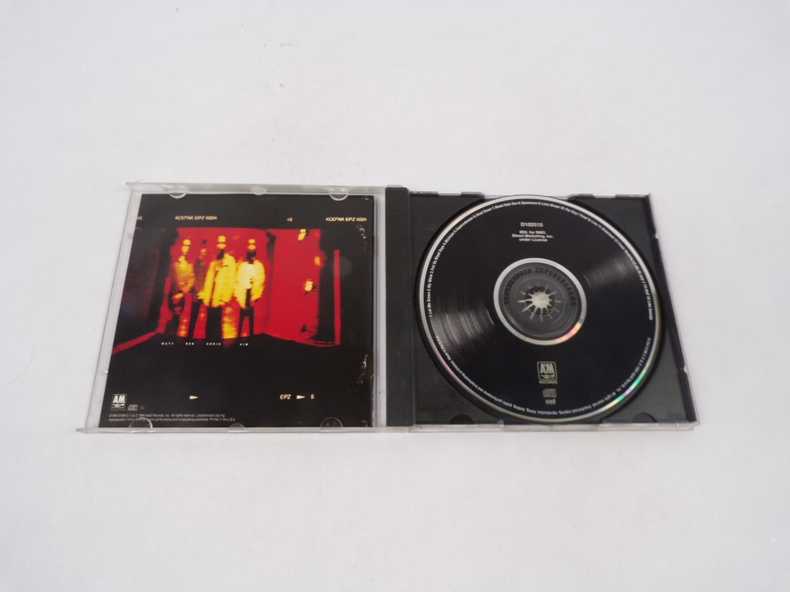 Soundgarden Let Me Drown My Wave Fell On Black Days Mailman Supernknomn CD#70
