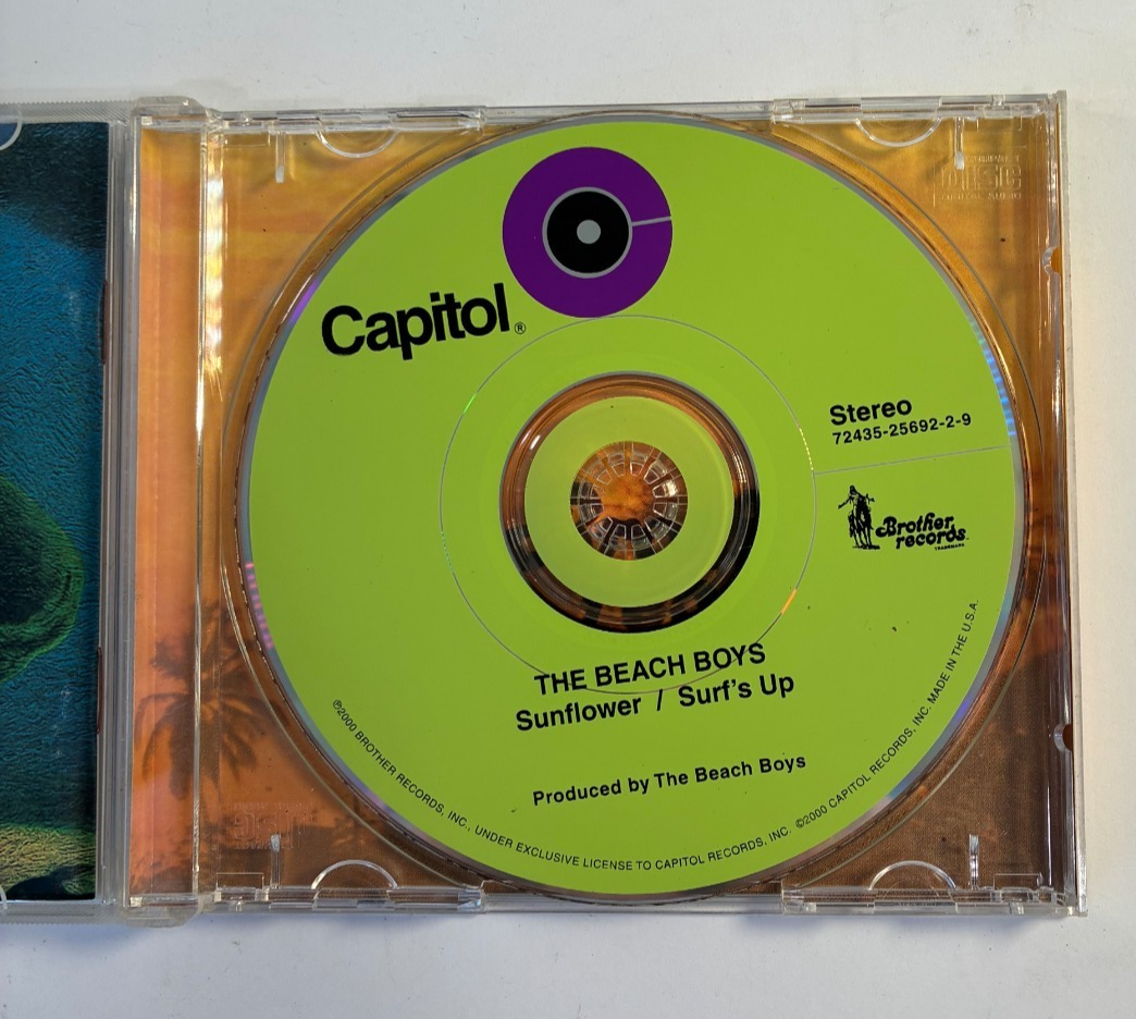The Beach Boys Sunflower / Surf's Up CD 2000 24-Bit Remaster Capitol Stereo