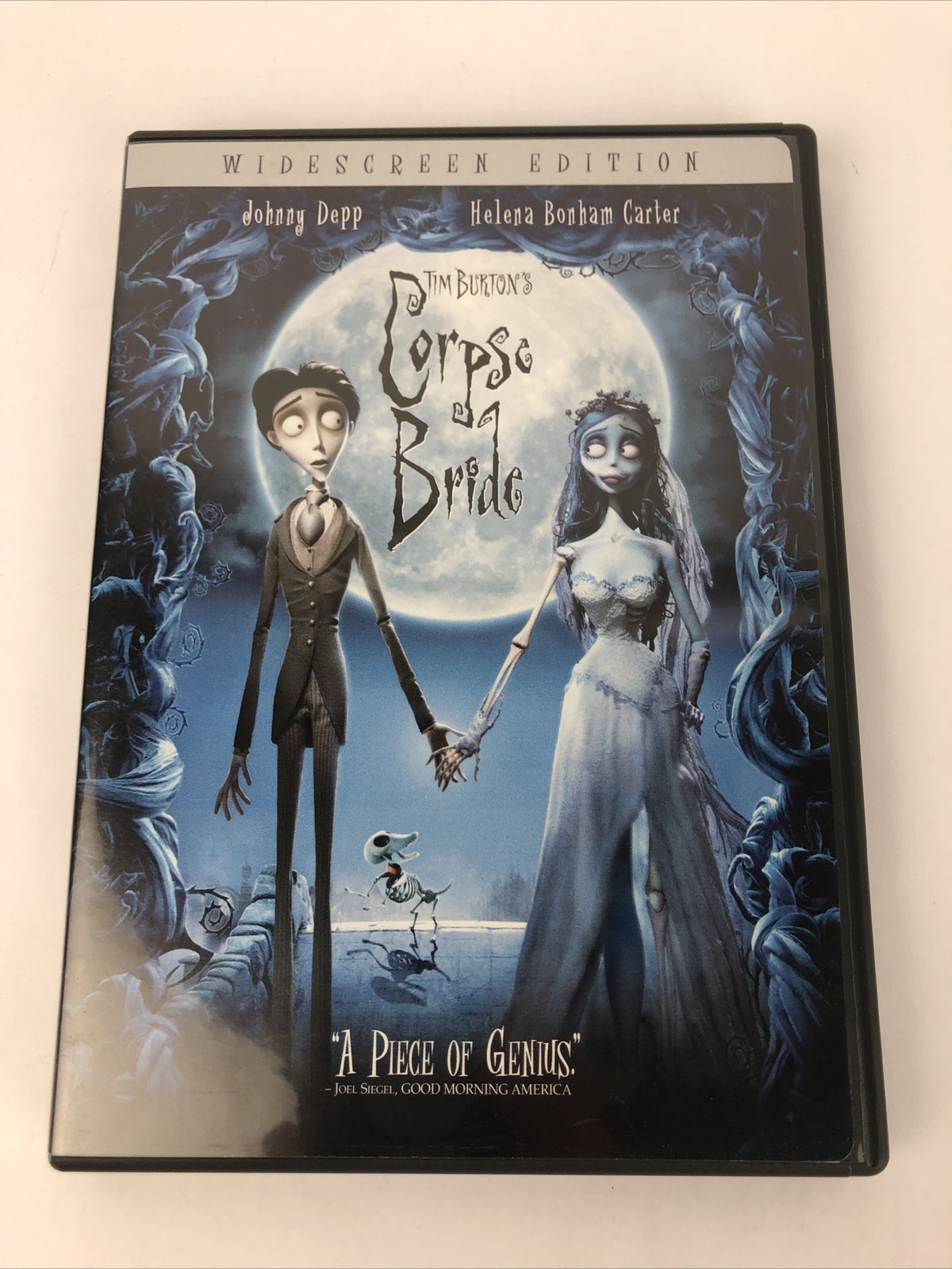 Corpse Bride (DVD, 2005) Tim Burton Johnny Depp Helena Bonham Carter - Mint Disc