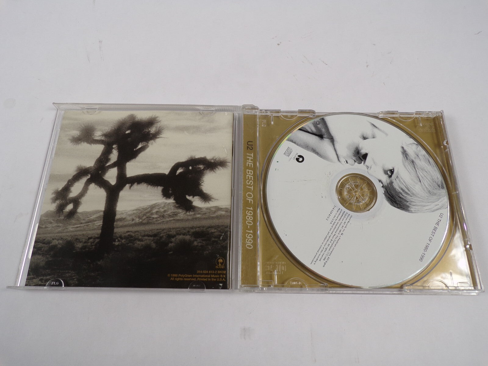 U2 The Best Of 1980 - 1990 Pride New Year's Day I Will Follow Desire CD#47
