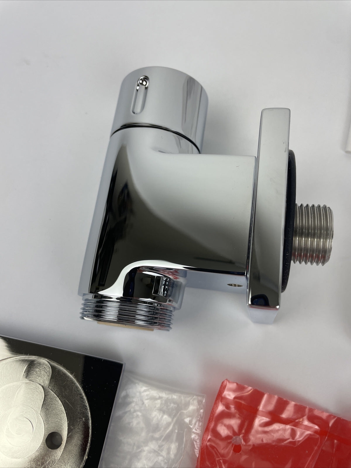 Dornbracht 27821979-00 chrome Kneipp wall elbow with hose bracket