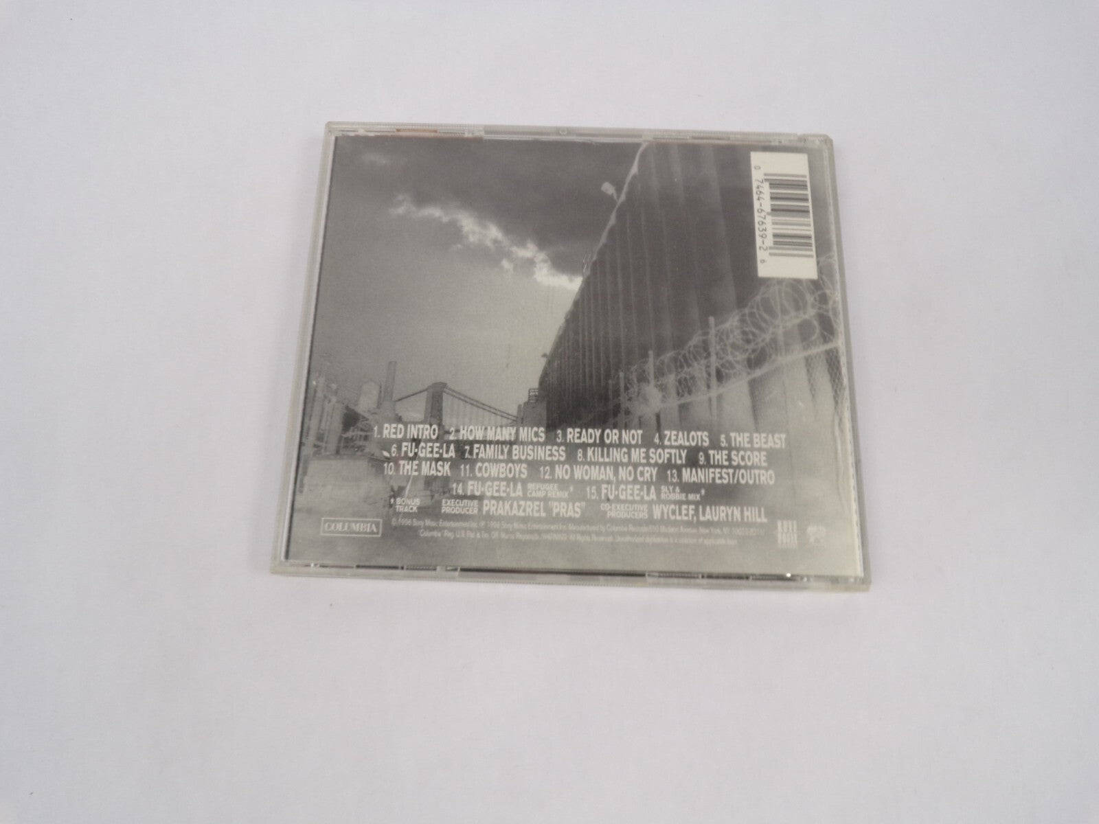 Fugees The Score Refugee Camp Red Intro How Many Mics Zealots The Beast CD#63
