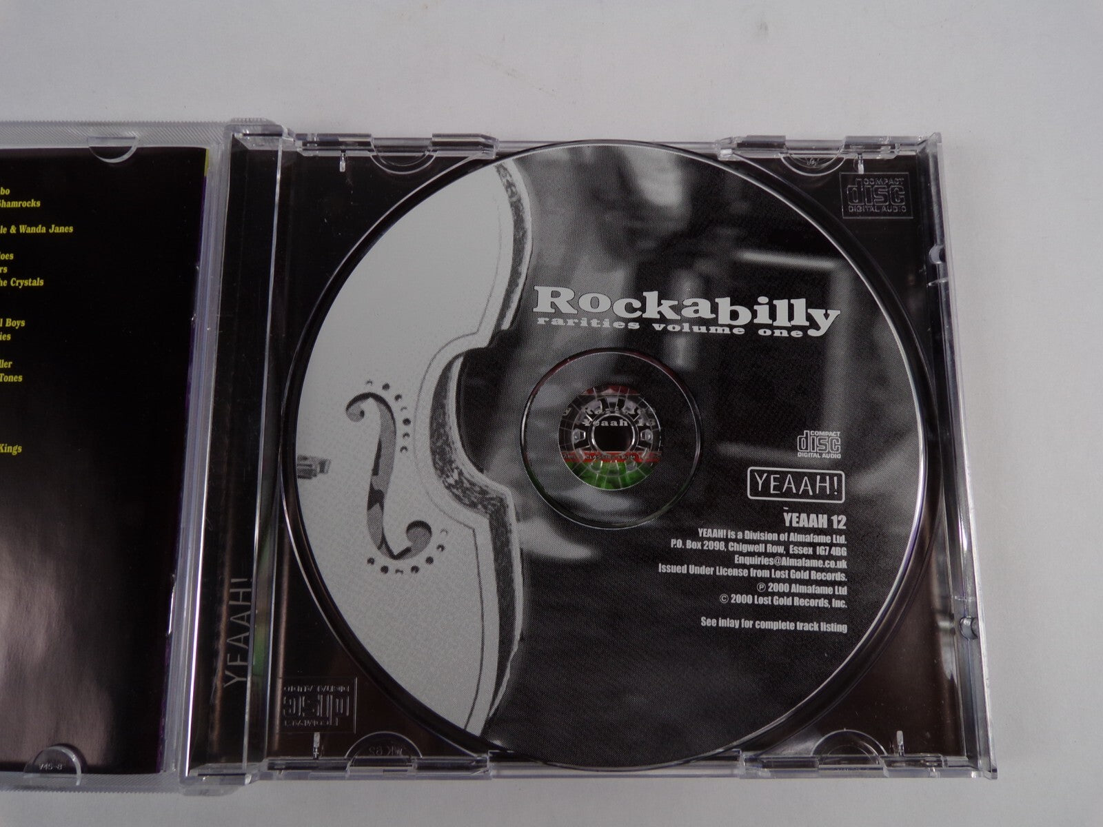 Rockabilly Rarities Vol 1 Black Cadillac Anyway Something Baby Jimmy Boy CD#41