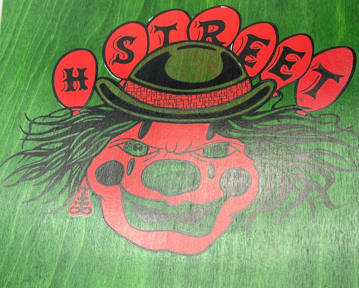 John Schultes A Series Clown H-Street Skateboard Deck Limited Edition #15 of 136