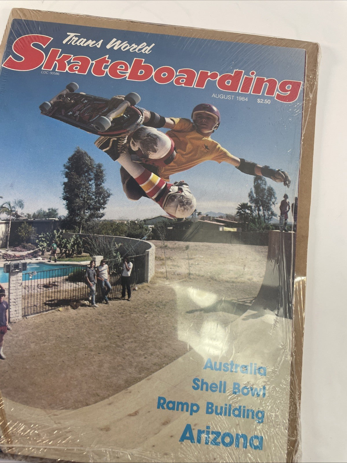 TRANSWORLD SKATEBOARDING MAGAZINE August 1984 Kevin Staab Craig Johnson