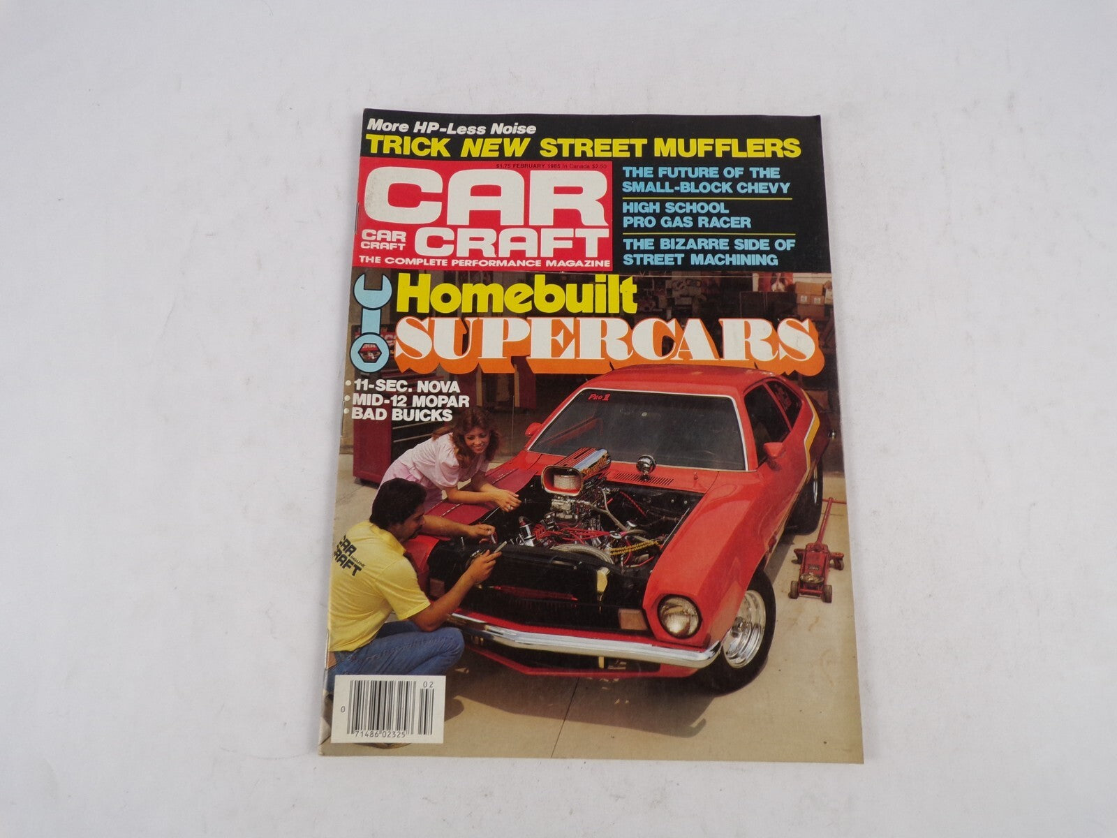 February 1985 Car Craft Homebuilt Supercars More HP-Less Noise Trick New Street