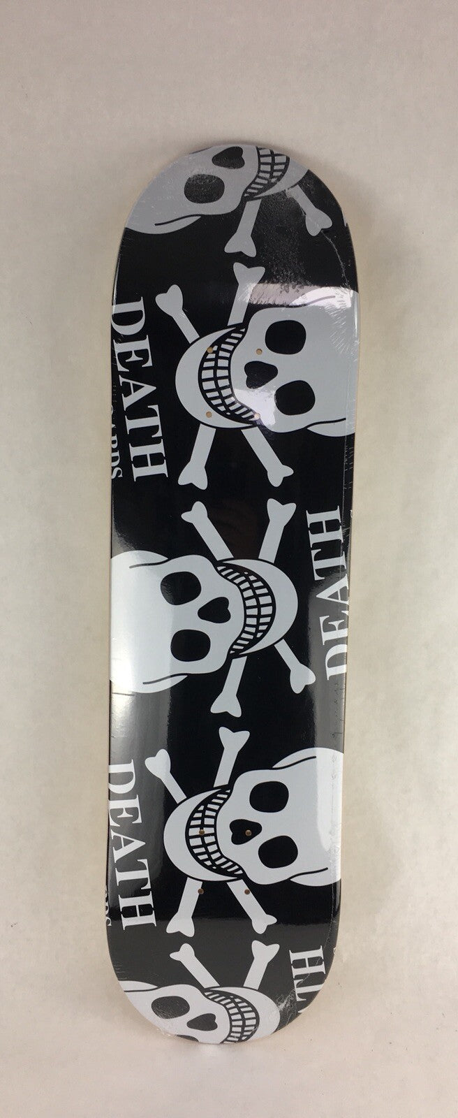 Death Alternate Skulls deck - Death Skateboards 8.25 " with grip & free shipping