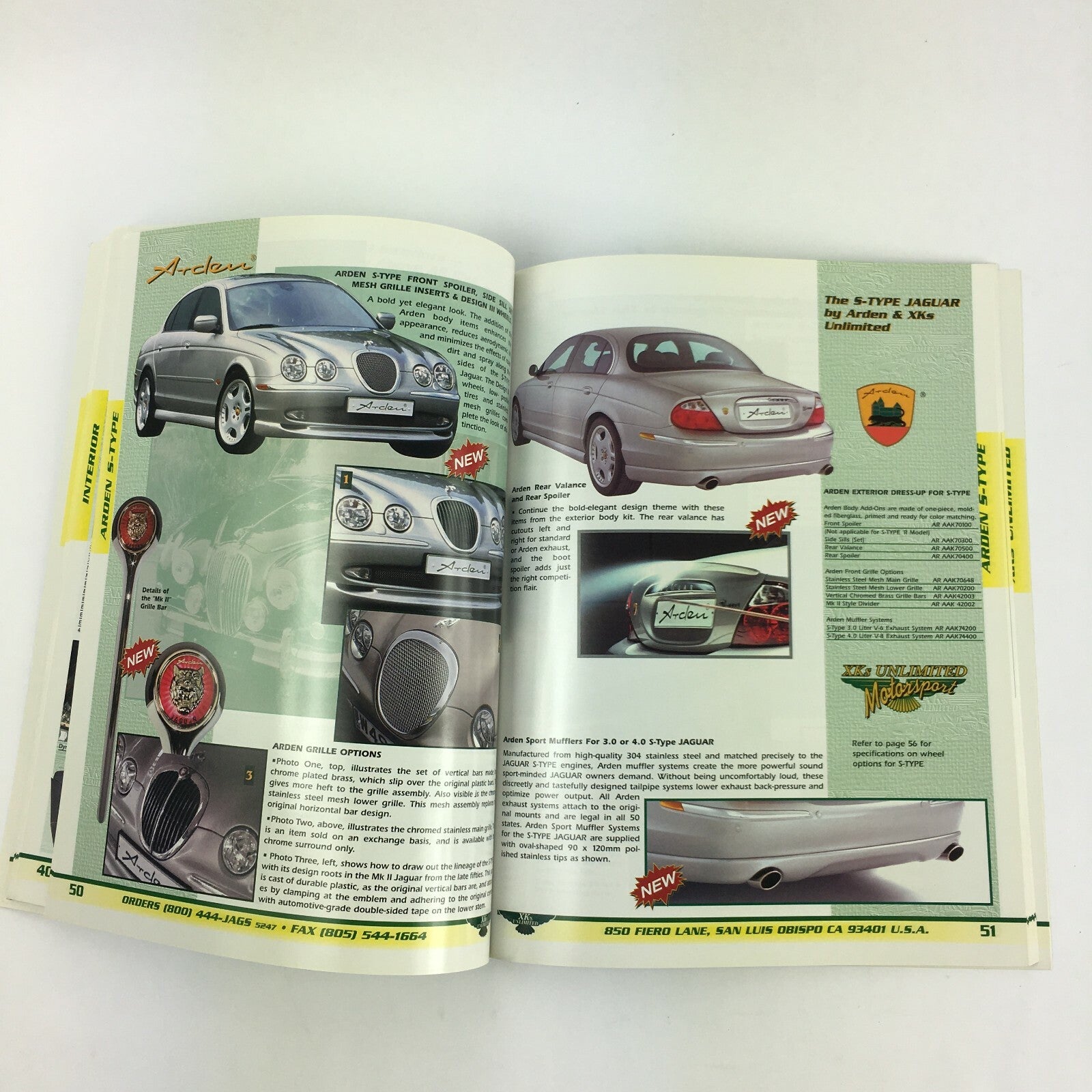 2002 The Jaguar Performance & Accessory Collection From XK's Unlimited