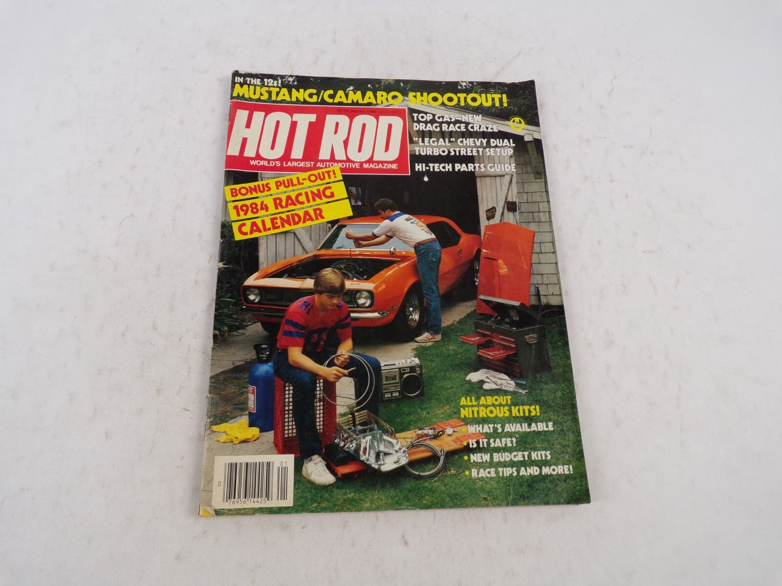 June 1991 Hot Rodding Magazine Bonus Pull-Out! 1984 Racing Calender Mustang/Cam