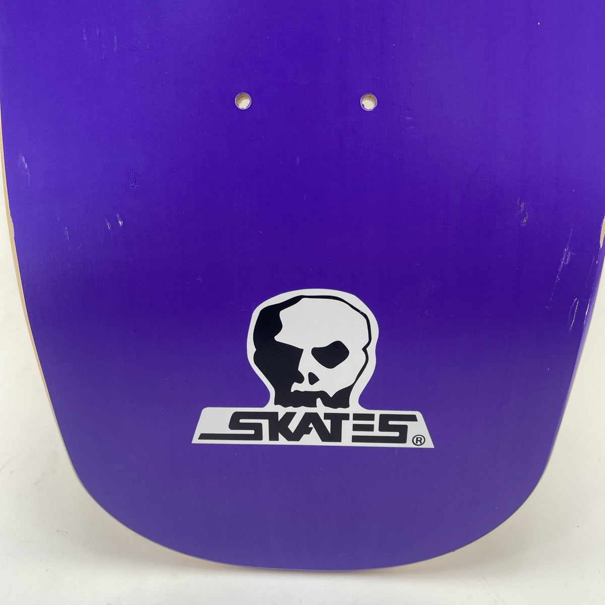 Skull Skates Skateboards Dave Hackett Purple " Schralp Sicle " Limited Run Shape