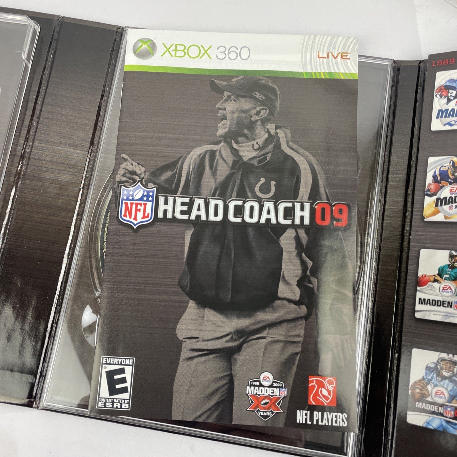 Madden XX Years 1989-2009 Collector's Edition Xbox 360 Head Coach 09 Complete