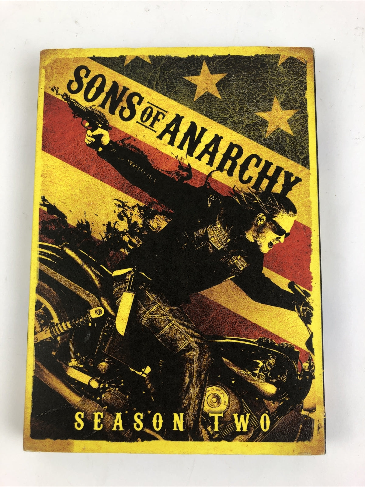Sons of Anarchy: Season Two (DVD, 2010, 4-Disc Set) NEW W Slip Cover US SELLER