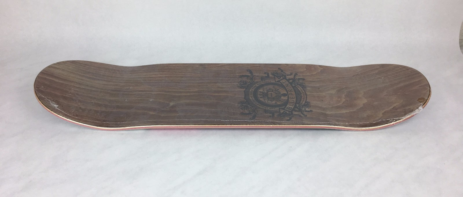 Blueprint Skateboards Nick Jensen Quiet Corners C7 8.5-inch rare hard rock maple skateboard deck.