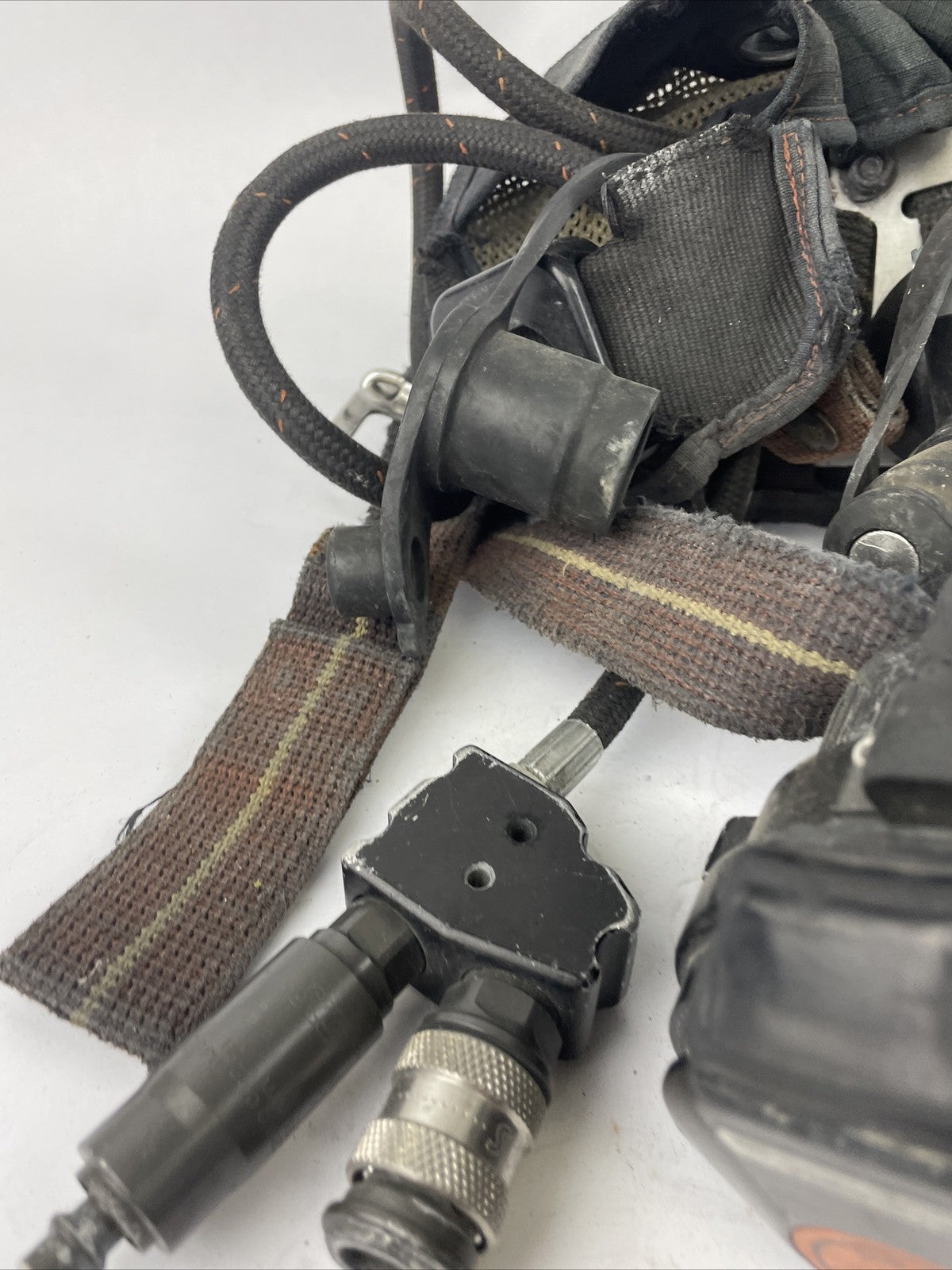 SCOTT SAFETY 4.5 4500 SCBA Air Pack Harness EZ-Flow Air Pak Plus with Sensor  j