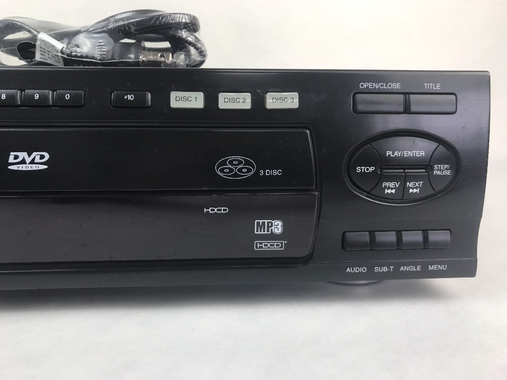 Apex AD-5131 3-Disc Carousel DVD / Karaoke Player